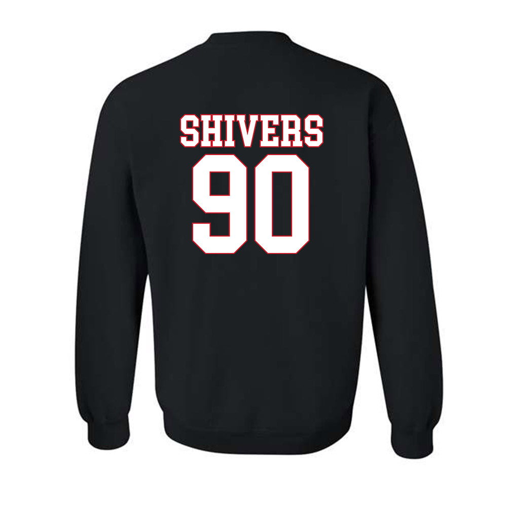 SMU - NCAA Football : Jalen Shivers - Crewneck Sweatshirt-1