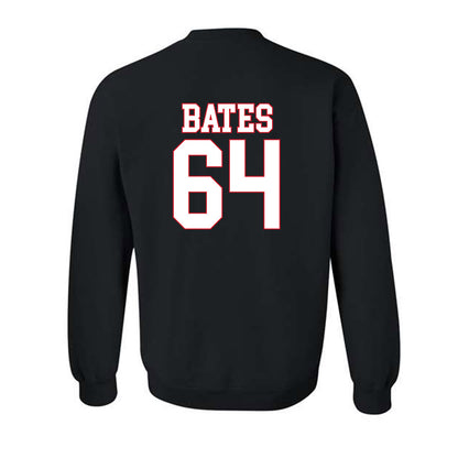 SMU - NCAA Football : Joshua Bates - Crewneck Sweatshirt-1