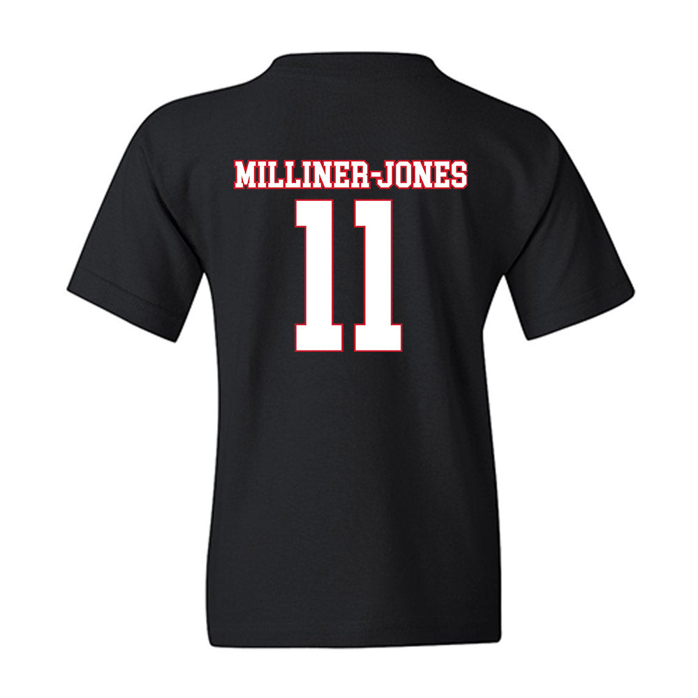 SMU - NCAA Football : Jaden Milliner-Jones - Youth T-Shirt-1