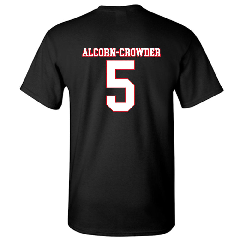 SMU - NCAA Football : Malcolm Alcorn-Crowder - T-Shirt-1