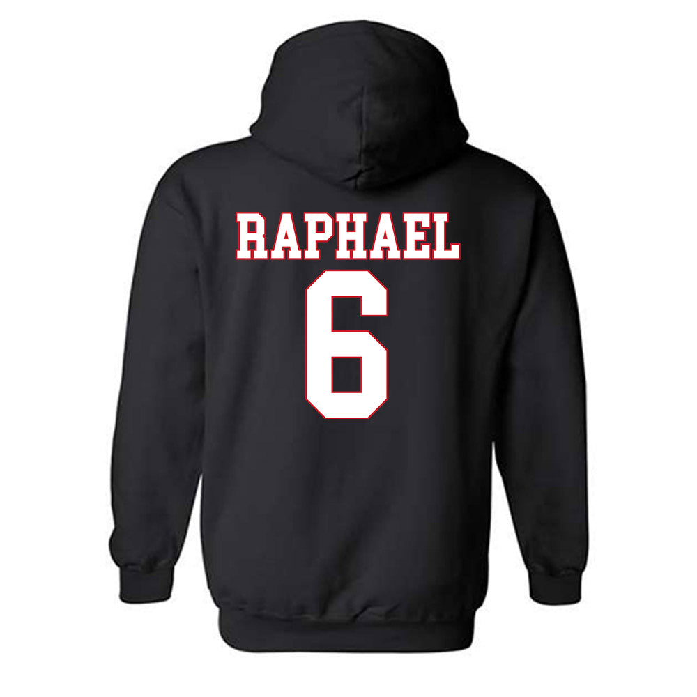 SMU - NCAA Football : Kendrick Raphael - Hooded Sweatshirt-1