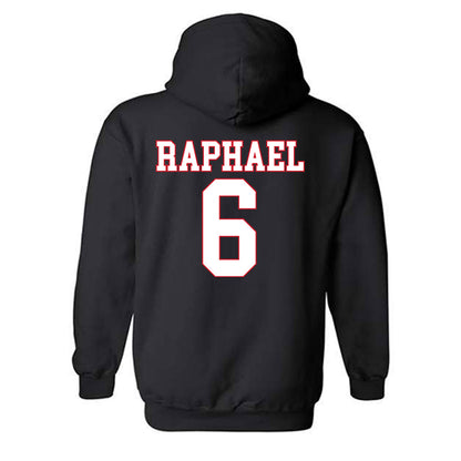 SMU - NCAA Football : Kendrick Raphael - Hooded Sweatshirt-1