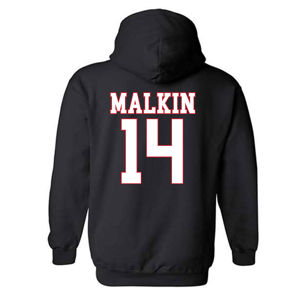SMU - NCAA Women's Soccer : Amelia Malkin - Hooded Sweatshirt-1