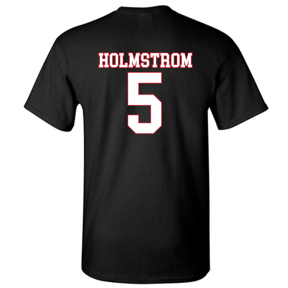 SMU - NCAA Men's Soccer : Noah Holmstrom - T-Shirt-1