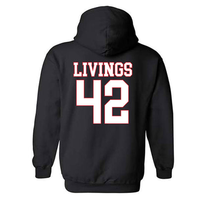 SMU - NCAA Women's Volleyball : Jadyn Livings - Hooded Sweatshirt-1