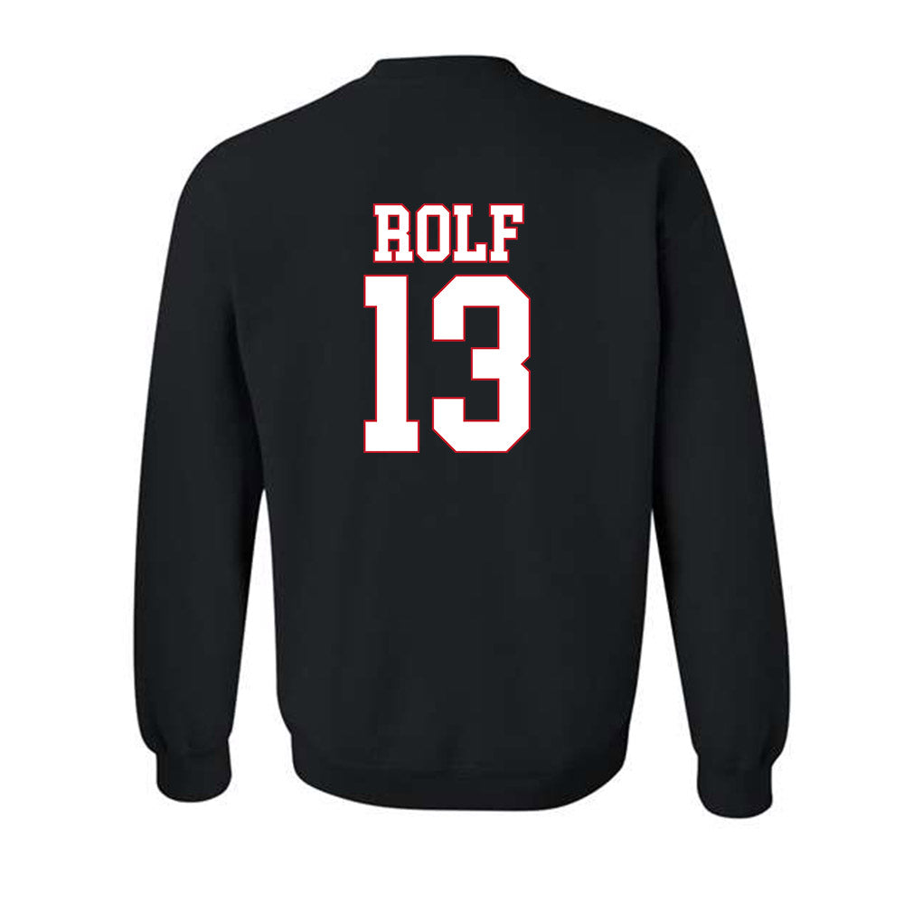 SMU - NCAA Women's Basketball : Mailien Rolf - Crewneck Sweatshirt-1