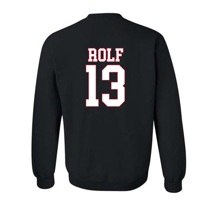 SMU - NCAA Women's Basketball : Mailien Rolf - Crewneck Sweatshirt-1