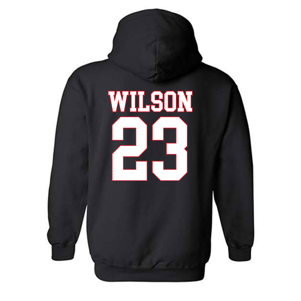 SMU - NCAA Women's Soccer : Hayden Wilson - Hooded Sweatshirt-1