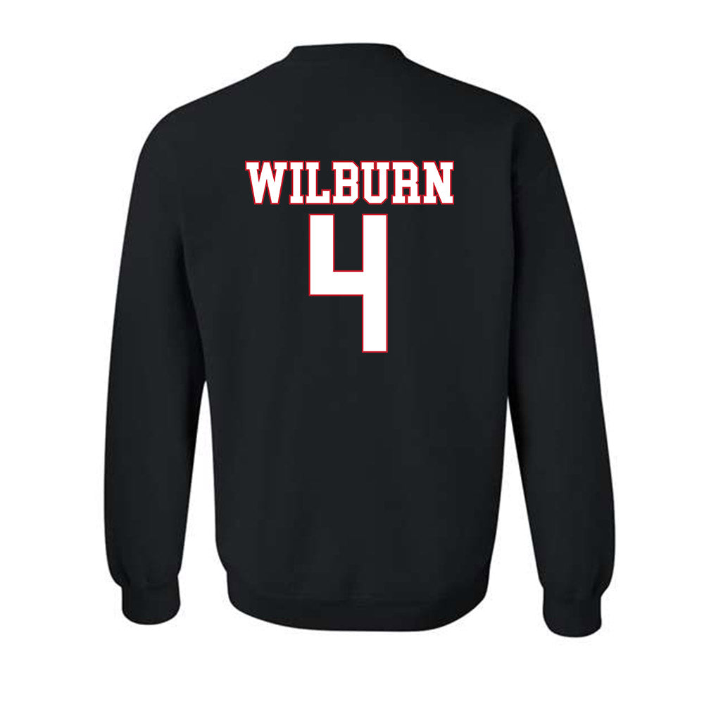 SMU - NCAA Women's Volleyball : Christa Wilburn - Crewneck Sweatshirt-1