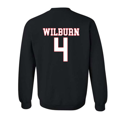 SMU - NCAA Women's Volleyball : Christa Wilburn - Crewneck Sweatshirt-1