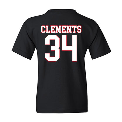 SMU - NCAA Men's Soccer : Trey Clements - Youth T-Shirt-1