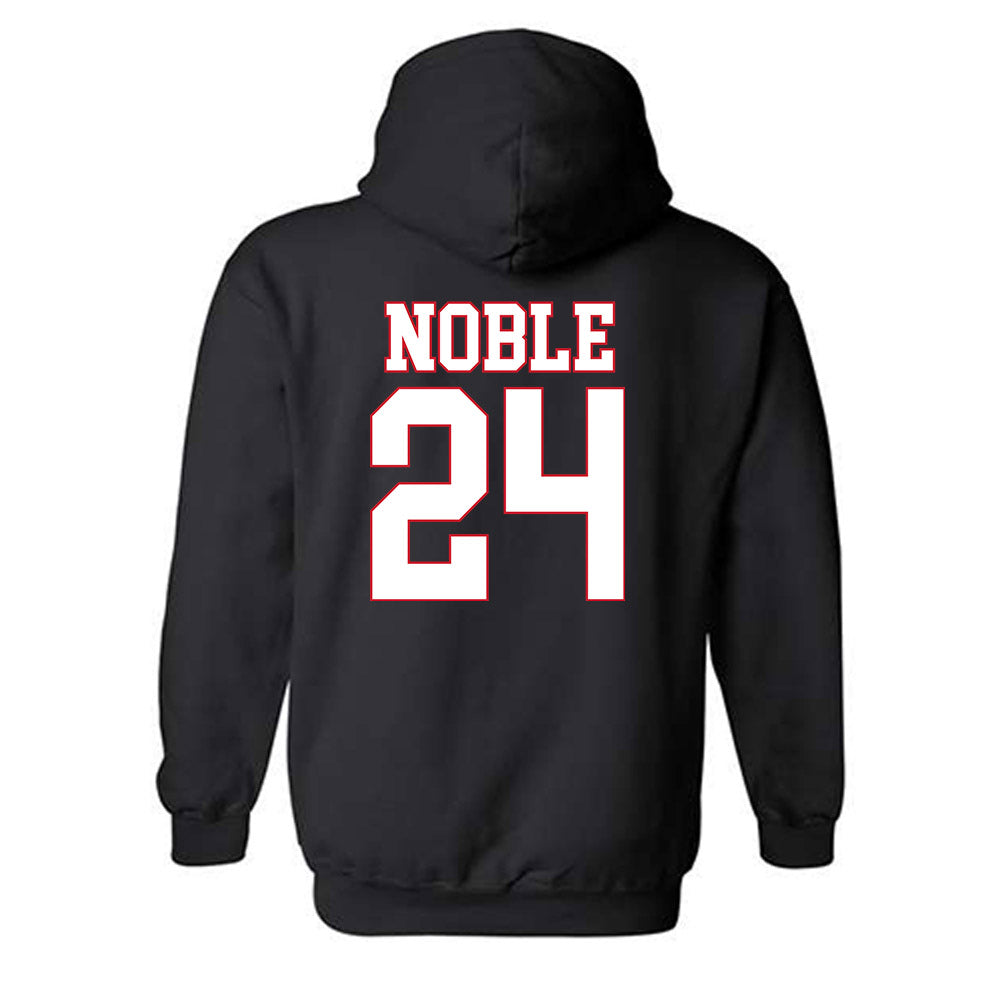 SMU - NCAA Women's Soccer : Kaylee Noble - Hooded Sweatshirt-1