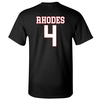 SMU - NCAA Football : Link Rhodes - T-Shirt-1