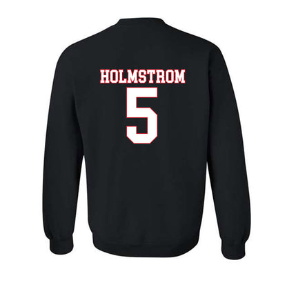 SMU - NCAA Men's Soccer : Noah Holmstrom - Crewneck Sweatshirt-1