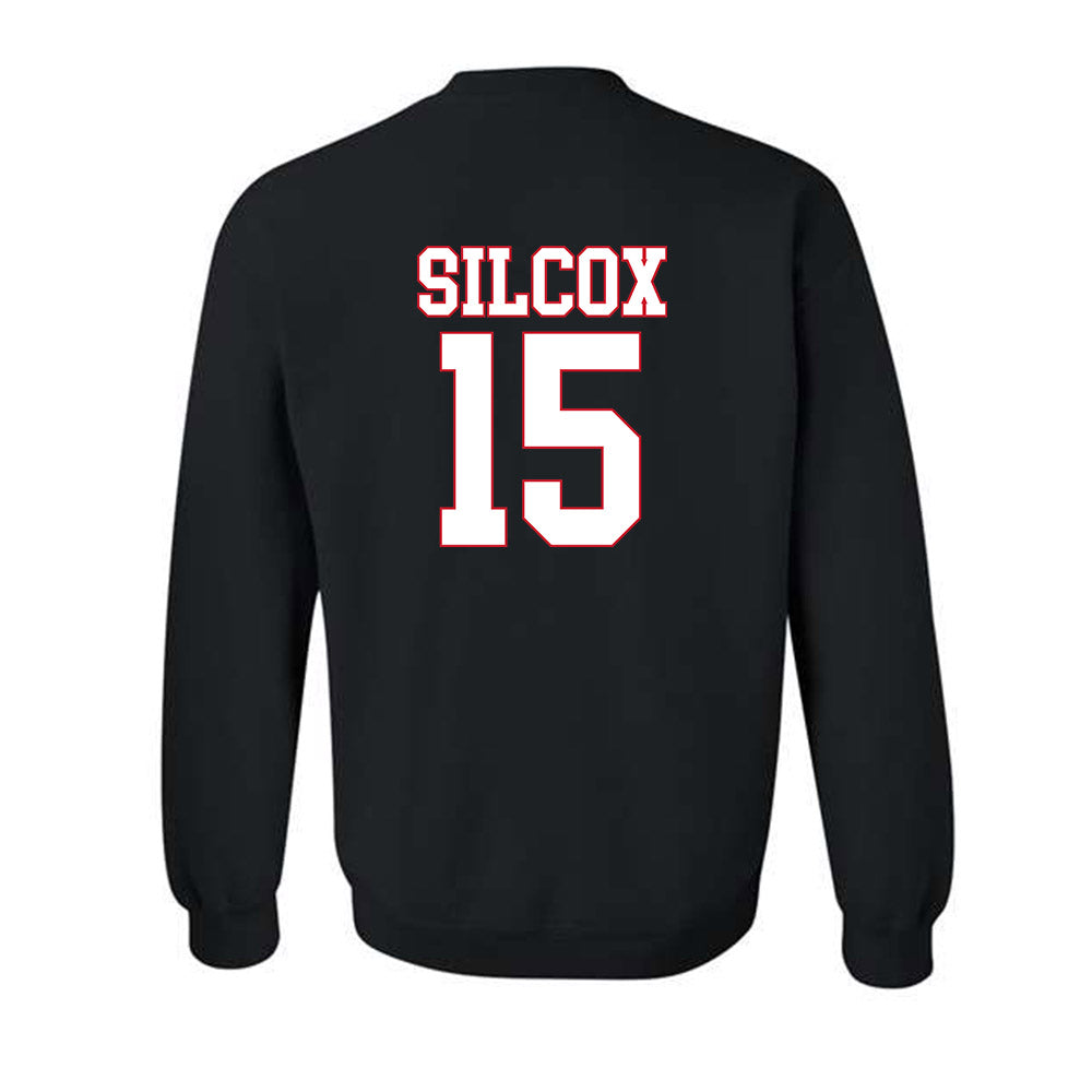 SMU - NCAA Women's Soccer : Olivia Silcox - Crewneck Sweatshirt-1