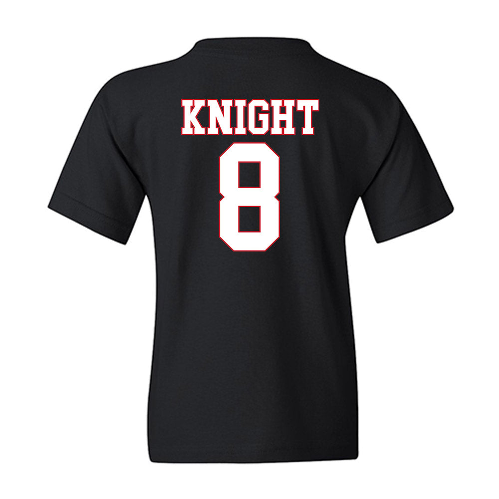 SMU - NCAA Football : Yamir Knight - Youth T-Shirt-1