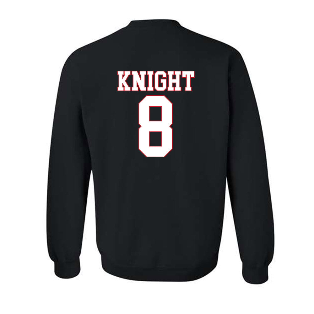 SMU - NCAA Football : Yamir Knight - Crewneck Sweatshirt-1