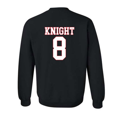SMU - NCAA Football : Yamir Knight - Crewneck Sweatshirt-1