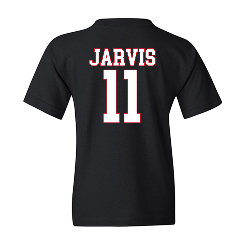 SMU - NCAA Men's Basketball : Sam Jarvis - Youth T-Shirt-1