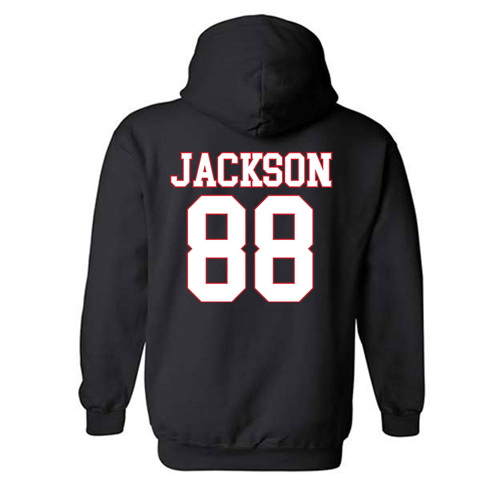 SMU - NCAA Football : Trey Jackson - Hooded Sweatshirt-1