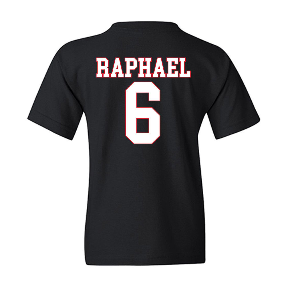 SMU - NCAA Football : Kendrick Raphael - Youth T-Shirt-1
