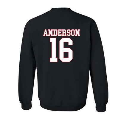 SMU - NCAA Football : Jakai Anderson - Crewneck Sweatshirt-1