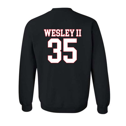 SMU - NCAA Football : Dante Wesley II - Crewneck Sweatshirt-1