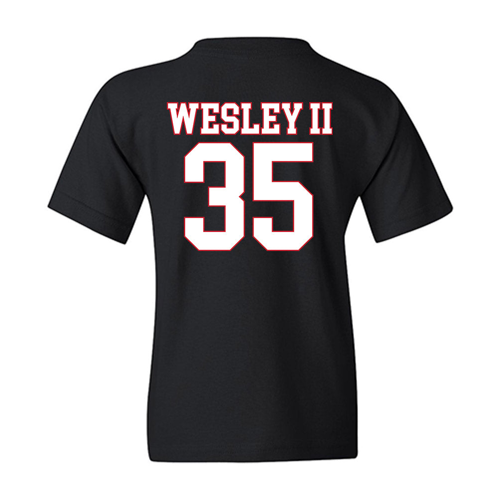 SMU - NCAA Football : Dante Wesley II - Youth T-Shirt-1