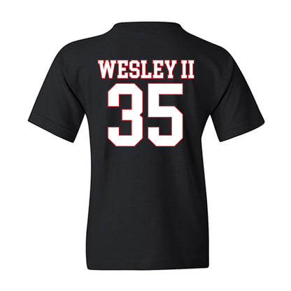 SMU - NCAA Football : Dante Wesley II - Youth T-Shirt-1