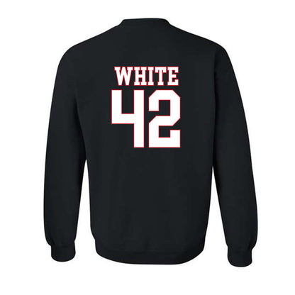 SMU - NCAA Women's Basketball : Roxy White - Crewneck Sweatshirt-1