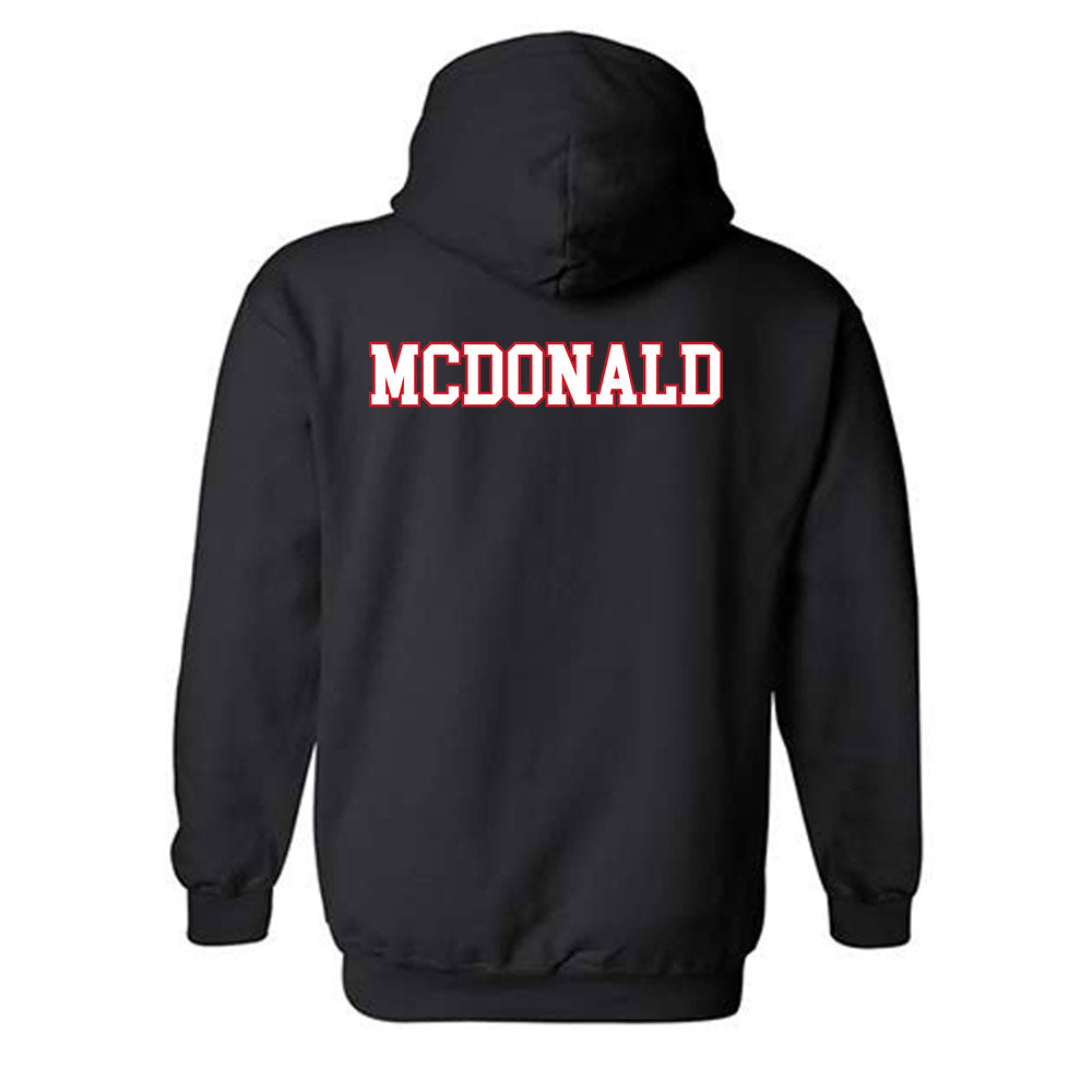 SMU - NCAA Men's Tennis : Noah McDonald - Hooded Sweatshirt-1