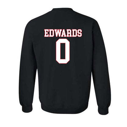 SMU - NCAA Men's Basketball : B.J. Edwards - Crewneck Sweatshirt-1