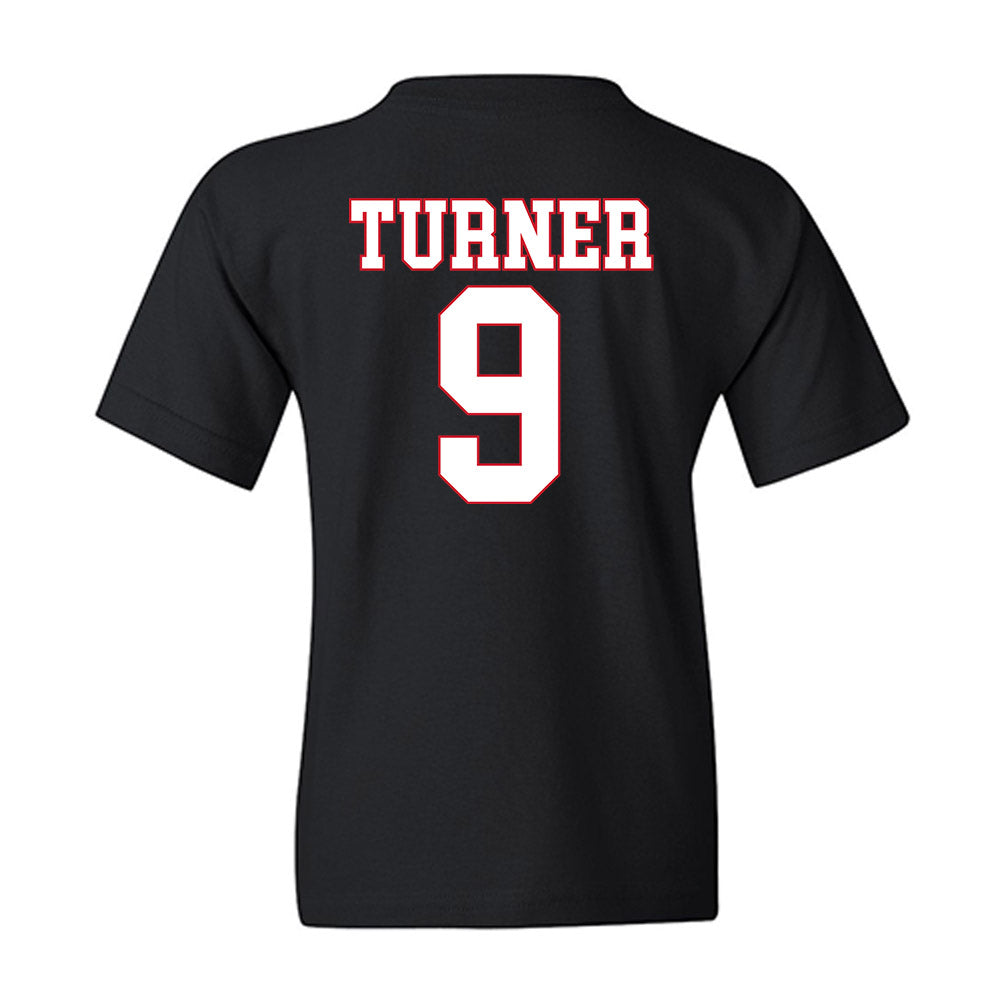 SMU - NCAA Football : Zachery Turner - Youth T-Shirt-1