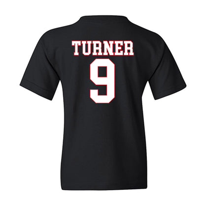 SMU - NCAA Football : Zachery Turner - Youth T-Shirt-1