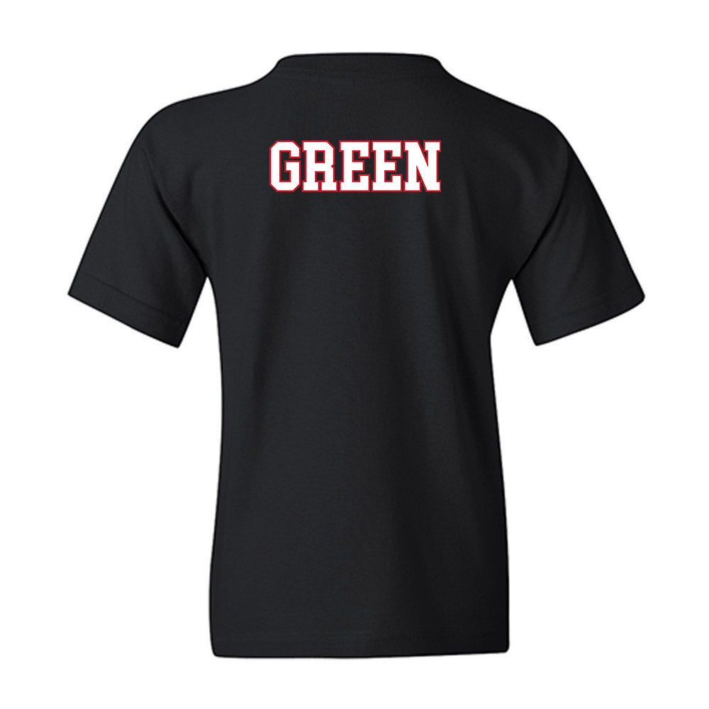 SMU - NCAA Football : Dramekco Green - Youth T-Shirt-1