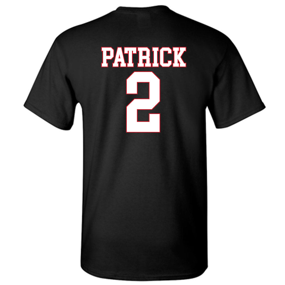SMU - NCAA Men's Basketball : Jacob Patrick - T-Shirt-1