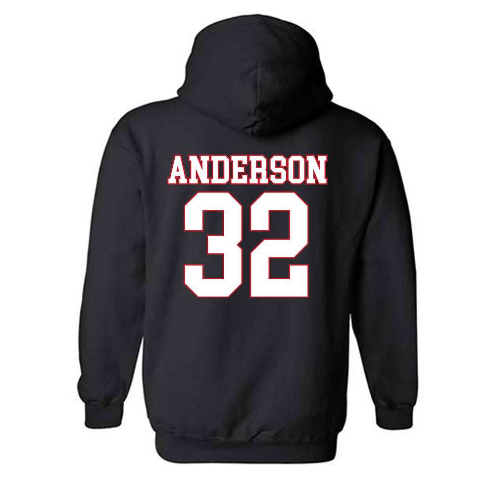 SMU - NCAA Football : Jamal Anderson - Hooded Sweatshirt-1