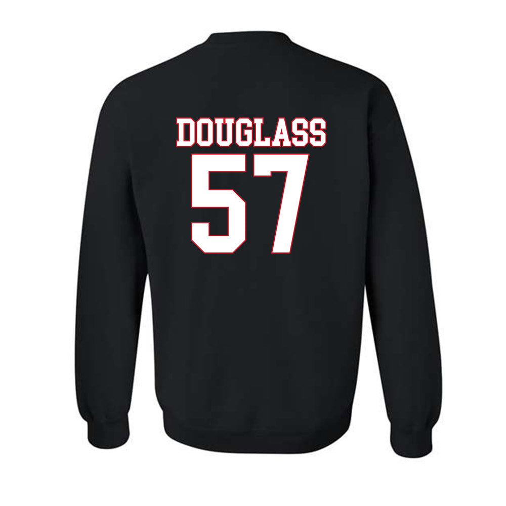 SMU - NCAA Football : Henry Douglass - Crewneck Sweatshirt-1