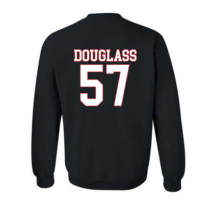 SMU - NCAA Football : Henry Douglass - Crewneck Sweatshirt-1