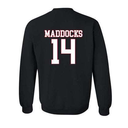 SMU - NCAA Women's Soccer : Olivia Maddocks - Crewneck Sweatshirt-1