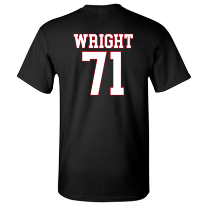 SMU - NCAA Football : Max Wright - T-Shirt-1