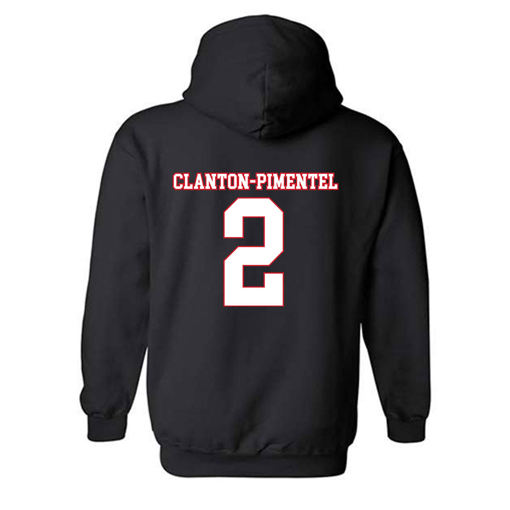SMU - NCAA Men's Soccer : Ryan Clanton-Pimentel - Hooded Sweatshirt-1