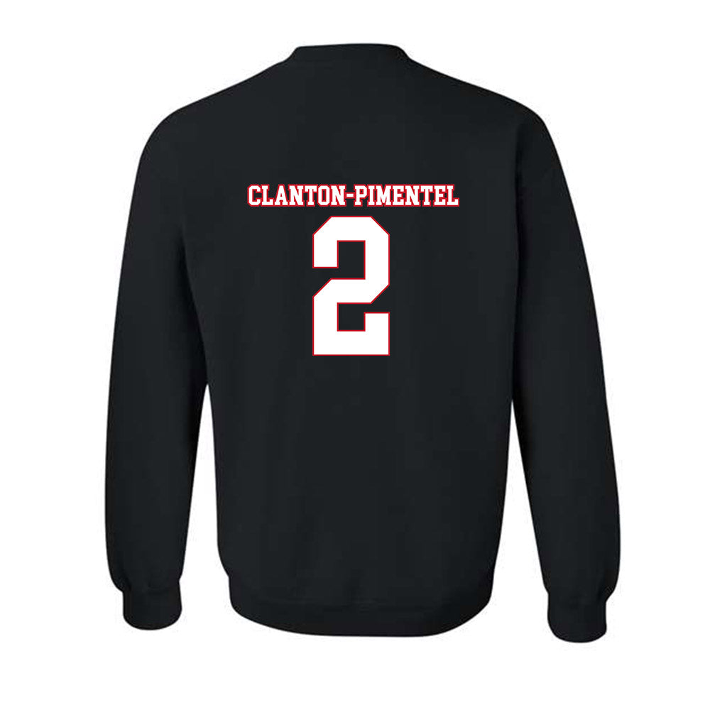 SMU - NCAA Men's Soccer : Ryan Clanton-Pimentel - Crewneck Sweatshirt-1