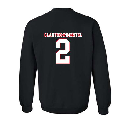 SMU - NCAA Men's Soccer : Ryan Clanton-Pimentel - Crewneck Sweatshirt-1