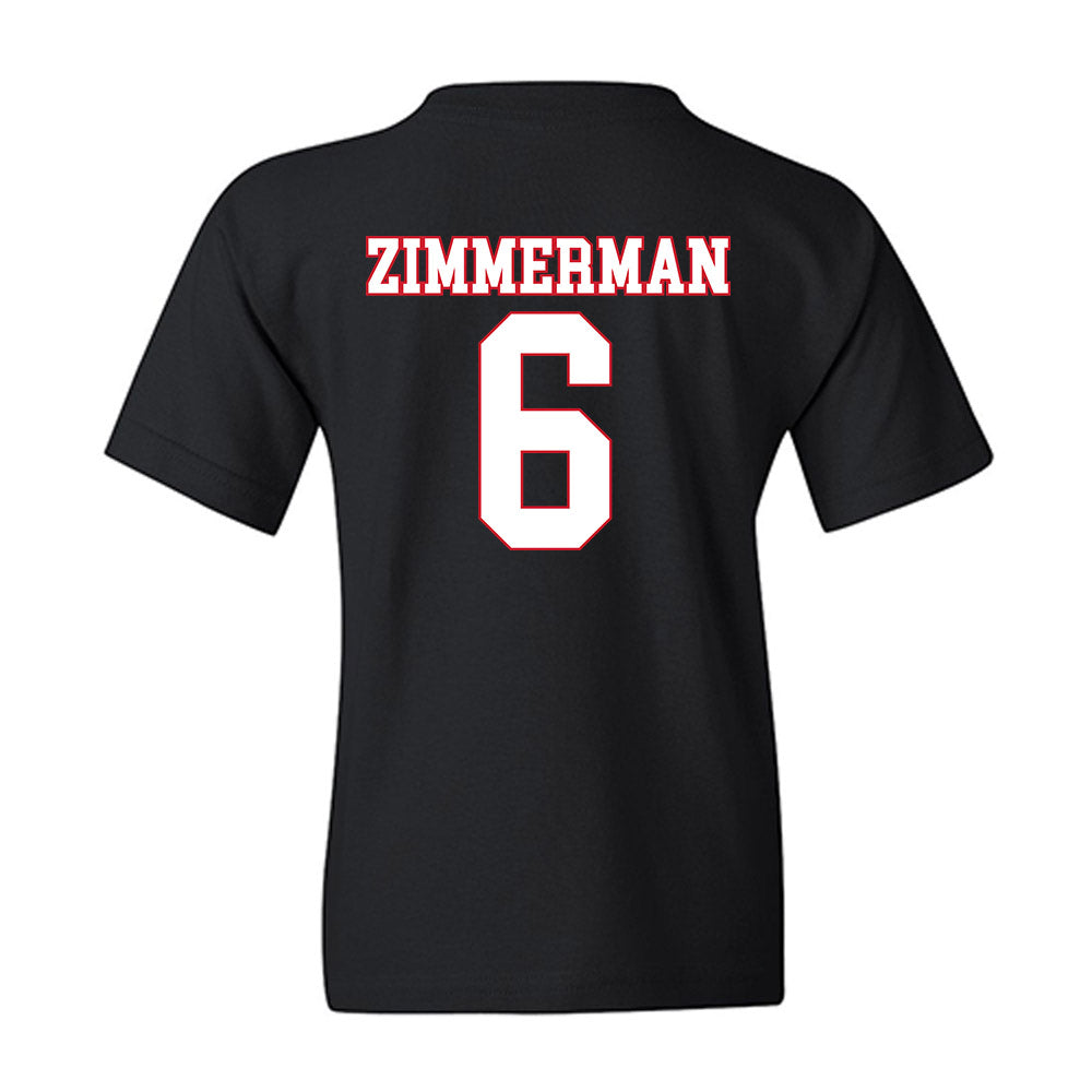 SMU - NCAA Women's Soccer : Ella Zimmerman - Youth T-Shirt-1