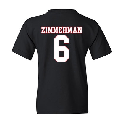 SMU - NCAA Women's Soccer : Ella Zimmerman - Youth T-Shirt-1
