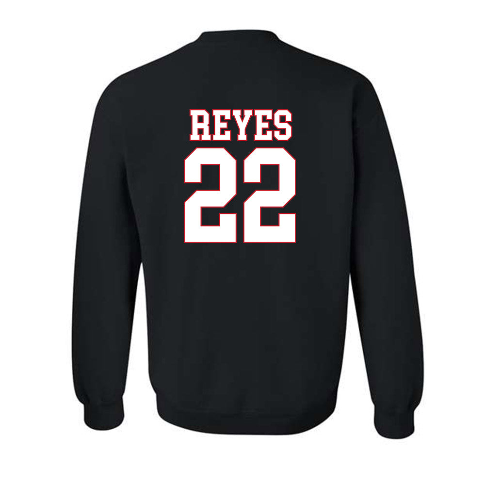 SMU - NCAA Football : Sael Reyes - Crewneck Sweatshirt-1