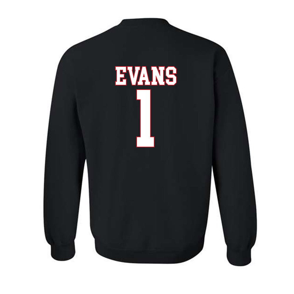 SMU - NCAA Men's Soccer : Jonathan Evans - Crewneck Sweatshirt-1