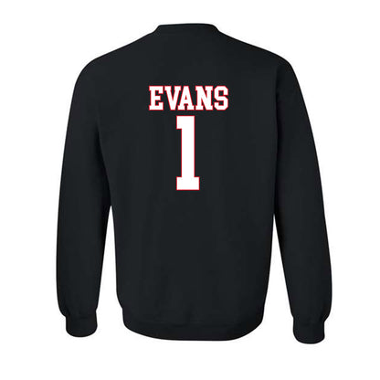 SMU - NCAA Men's Soccer : Jonathan Evans - Crewneck Sweatshirt-1