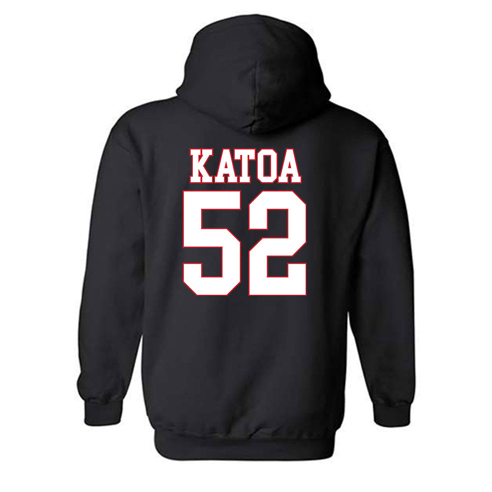 SMU - NCAA Football : Pupungatoa Katoa - Hooded Sweatshirt-1